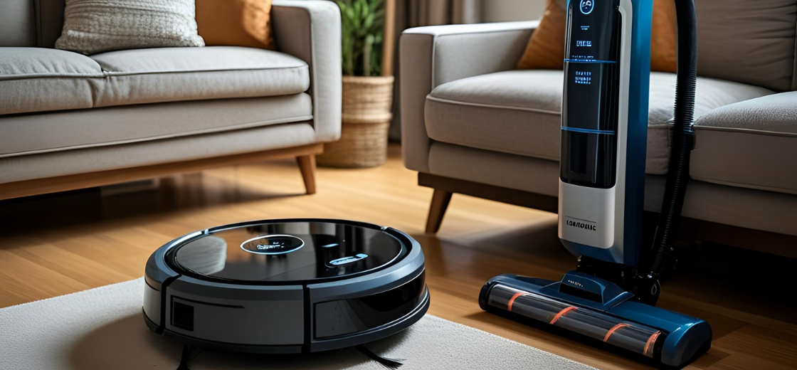 Aspirateur robot ou balai sans fil