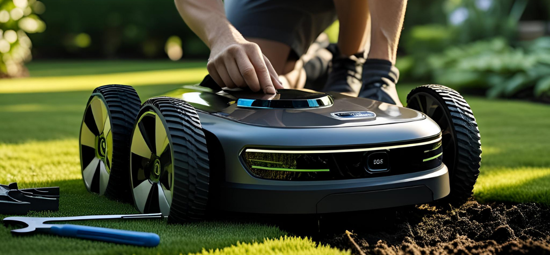 Entretenir sa tondeuse robot